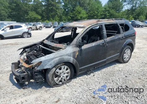 2017 Dodge Journey Se из США, поврежденный, VIN 3C4PDCAB9HT560862